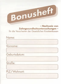 Bonusheft